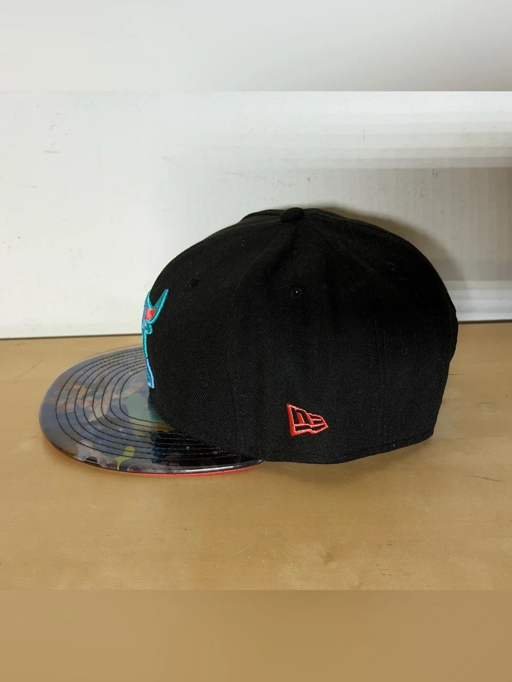 Chicago Bulls New Era 9FIFTY Camo Glazer Snapback Hat Windy City M/L NBA